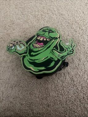 Green Slimer Shaped Crossbody Bag